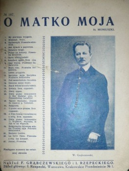 O matko moja, St. Moniuszko - Grąbczewski,Rzepecki No 187